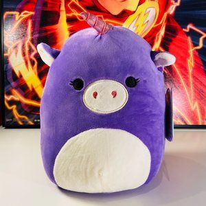 Squishmallow Astrid Purple Unicorn 8" NWT Plush